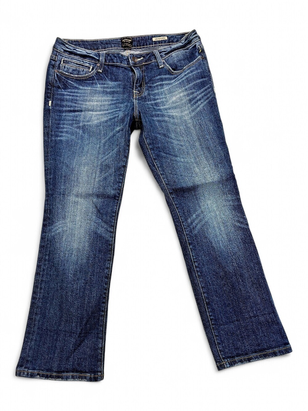 Anoname Adriana Capris Jeans Size 32 Plus Medium Wash
